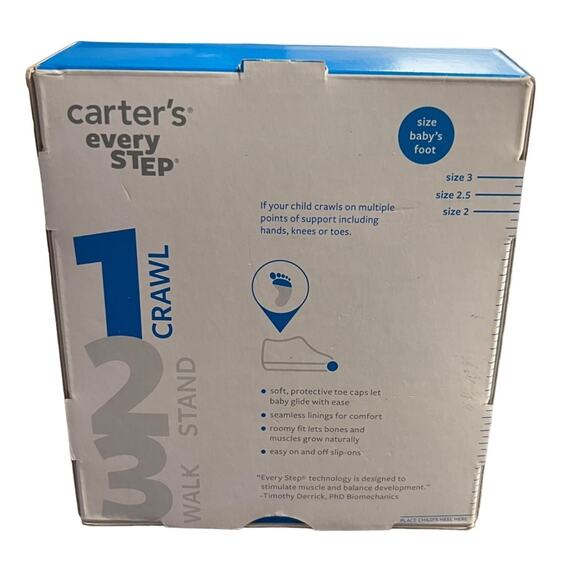 Carter's Every Step Baby Girls Size 3 Bucket Boots Stage 1 Crawl Hearts Fur - Picture 3 of 8